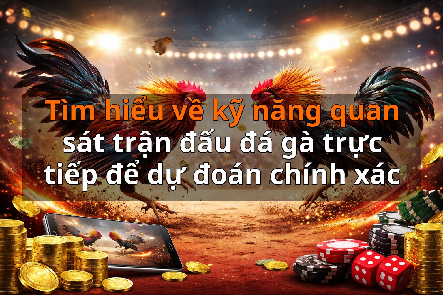 Tìm hiểu về kỹ năng quan sát trận đấu đá gà trực tiếp để dự đoán chính xác Tìm hiểu về kỹ năng quan sát trận đấu đá gà trực tiếp để dự đoán chính xác