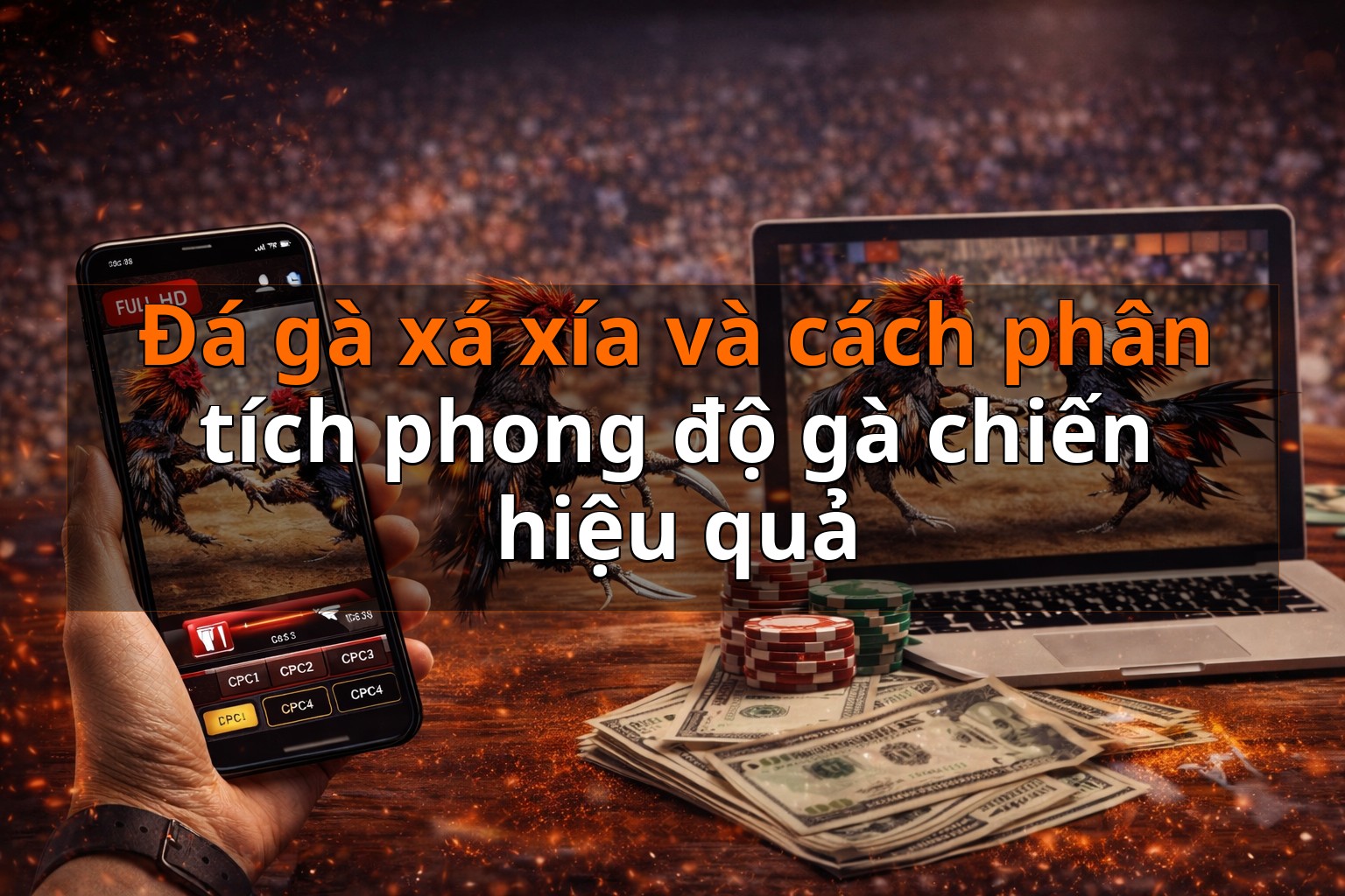 Đá gà xá xía và cách phân tích phong độ gà chiến hiệu quả
