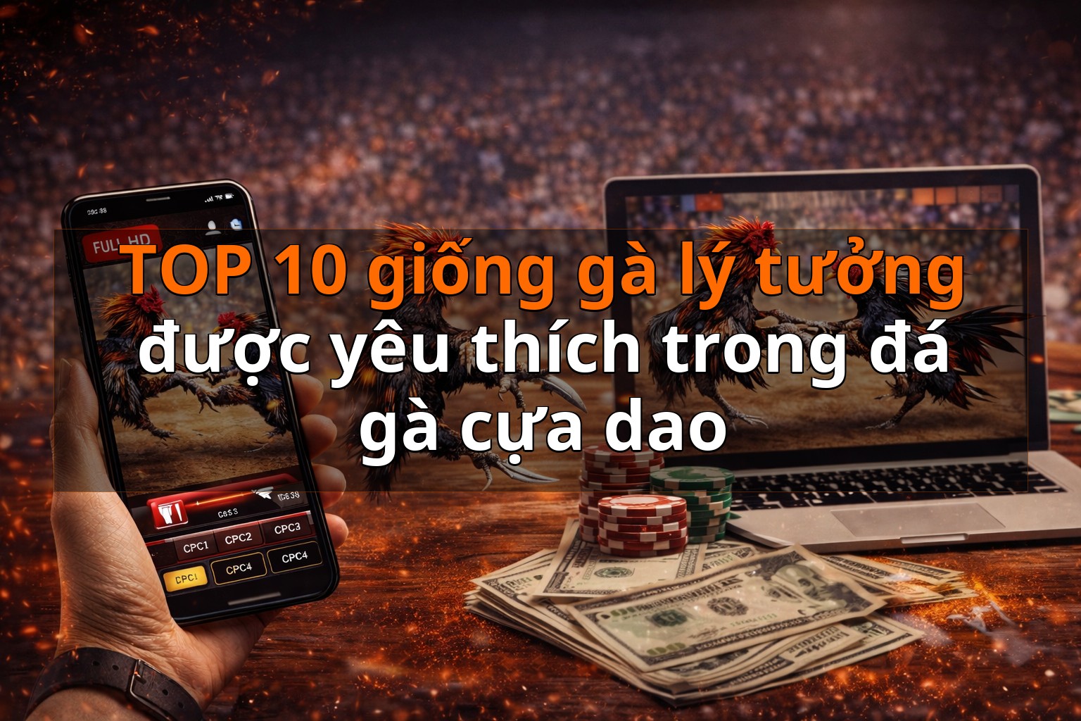 TOP 10 giống gà lý tưởng được yêu thích trong đá gà cựa dao