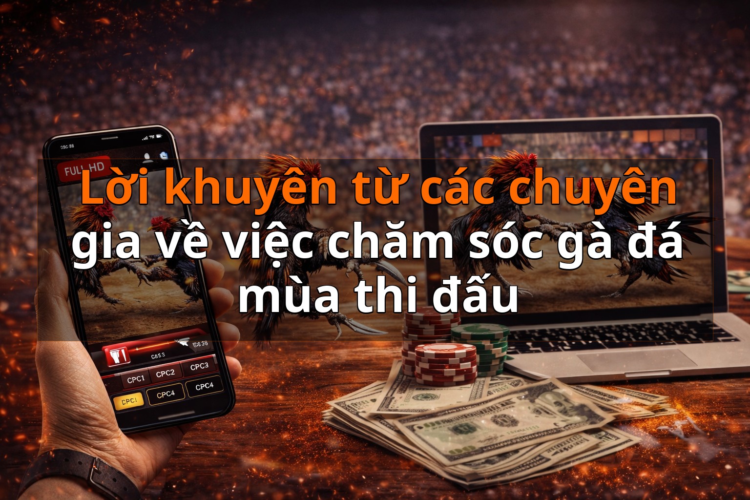 Lời khuyên từ các chuyên gia về việc chăm sóc gà đá mùa thi đấu Lời khuyên từ các chuyên gia về việc chăm sóc gà đá mùa thi đấu