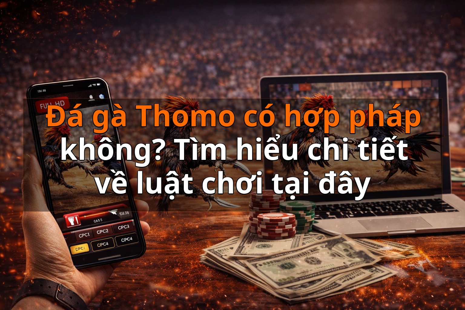 Đá gà Thomo có hợp pháp không? Tìm hiểu chi tiết về luật chơi tại đây