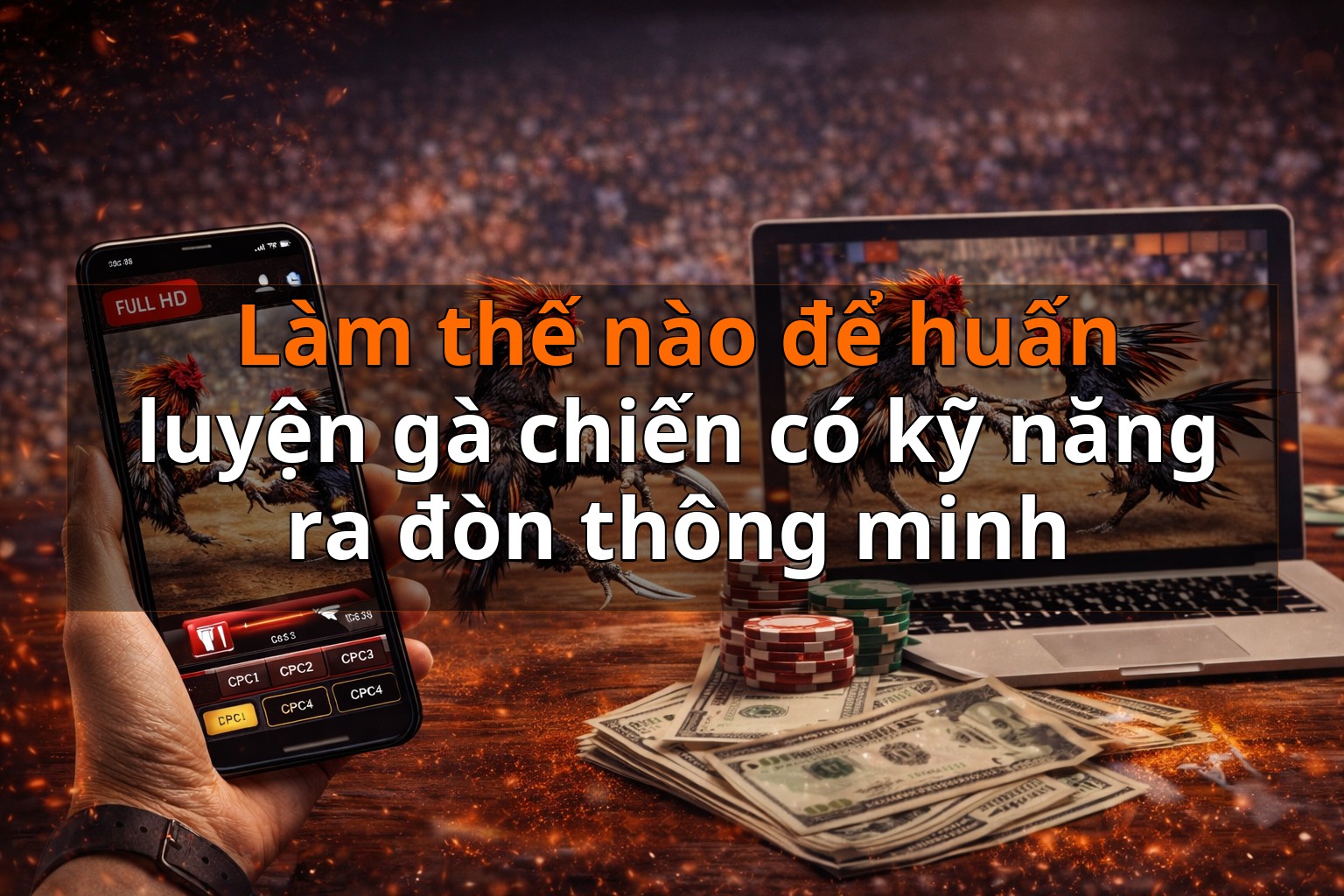 Làm thế nào để huấn luyện gà chiến có kỹ năng ra đòn thông minh Làm thế nào để huấn luyện gà chiến có kỹ năng ra đòn thông minh