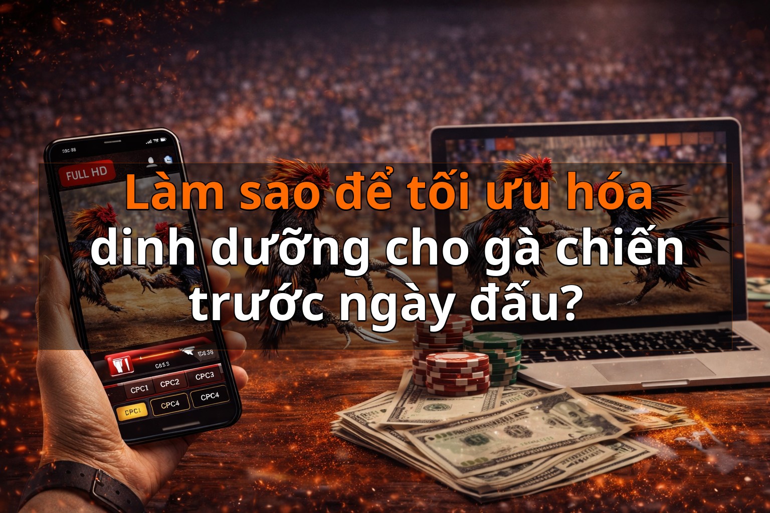 Làm sao để tối ưu hóa dinh dưỡng cho gà chiến trước ngày đấu? Làm sao để tối ưu hóa dinh dưỡng cho gà chiến trước ngày đấu?
