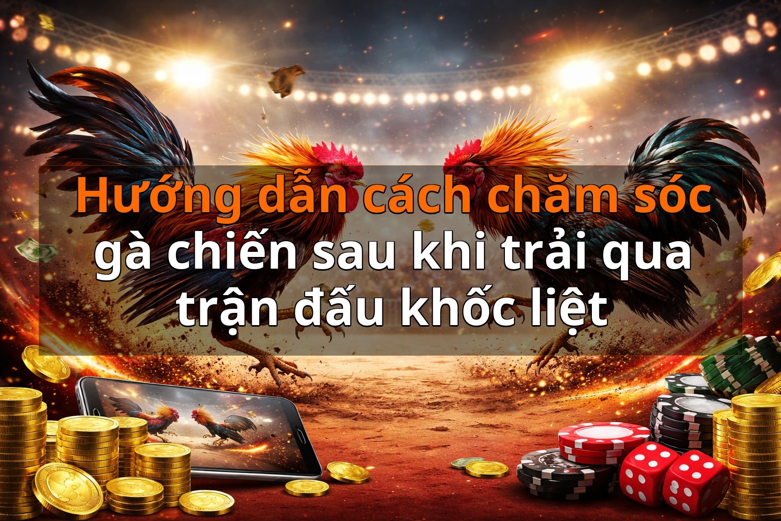 Hướng dẫn cách chăm sóc gà chiến sau khi trải qua trận đấu khốc liệt Hướng dẫn cách chăm sóc gà chiến sau khi trải qua trận đấu khốc liệt